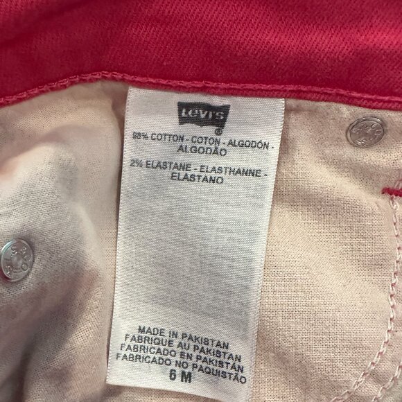 LEVI'S Perfectly Slimming 512 Skinny Jeans - 6 - Picture 2 of 9